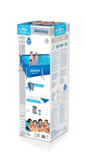 Load image into Gallery viewer, Bestway 56411 Portable Swimming Pool 9.10 ft X 6.7 ft X 2.16 ft