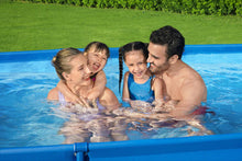 Load image into Gallery viewer, Bestway 56411 Portable Swimming Pool 9.10 ft X 6.7 ft X 2.16 ft