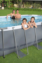 Load image into Gallery viewer, Bestway 56620 Power Steel Oval Pool Set 14' X 8'2" X 39.5"/4.27M X 2.50M X 1.00M