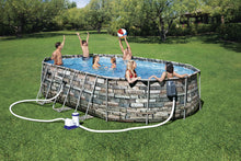Load image into Gallery viewer, Bestway 56719 Portable Swimming Jet Pool 20 ft x 12 ft x 4 ft