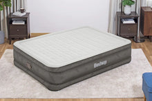 Load image into Gallery viewer, Bestway 69050 Fortech Airbed Queen Built-in AC pump, 80" x 60" x 18"/2.03m x 1.52m x 46cm