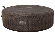 Load image into Gallery viewer, Bestway Lay-Z-Spa Bali MaxHold EnergySense UltraFit Smart AirJet 7 Brown Rattan Round Inflatable Spa - 6001P 85"x28"/2.16mx71cm