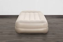 Load image into Gallery viewer, Bestway 67694 Tritech Airbed Twin Built-in AC Pump, 75" x 38" x 16.5"/1.91m x 97cm x 42cm