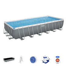 Load image into Gallery viewer, Bestway 56474 Portable Swimming Pool 24' X 12' X 52"/7.32M X 3.66M X 1.32M