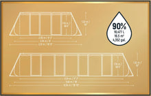 Load image into Gallery viewer, Bestway 561KA Bestway® APX 365 18 Ft x 9 Ft x 4.3 Ft Above Ground Pool Set Rectangular