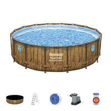 Load image into Gallery viewer, Bestway 56725 Power Steel Swim Vista Series Pool Set 16ft X 4ft