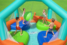 Load image into Gallery viewer, Bestway 53383 Portable Dodge & Drench Water Park Jumper And Slider/Pool