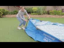 Load and play video in Gallery viewer, Bestway Steel Pro MAX 14&#39; X 48&quot; Above Ground Pool Set Round
