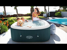 Load and play video in Gallery viewer, Bestway 60015 Lay-Z-Spa Ibiza AirJet Hot Jacuzzi Spa, Dia 71" x Depth 26"