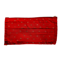Load image into Gallery viewer, face masks Kossak Pleated Red Magic - JOVAJOVA-Fashion-Studio