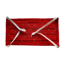 Load image into Gallery viewer, face masks Kossak Pleated Red Magic - JOVAJOVA-Fashion-Studio