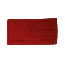 Load image into Gallery viewer, face masks Kossak Pleated Red - JOVAJOVA-Fashion-Studio