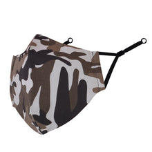 Load image into Gallery viewer, face masks Jova Camo Sea Green - JOVAJOVA-Fashion-Studio