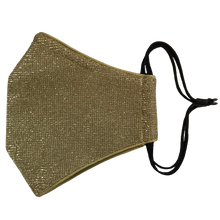 Load image into Gallery viewer, face masks Jova Designer Golden Glitter - JOVAJOVA-Fashion-Studio