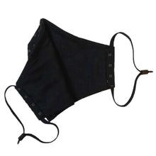 Load image into Gallery viewer, face masks Jova Midnight Black - JOVAJOVA-Fashion-Studio