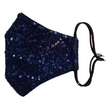 Load image into Gallery viewer, face masks Jova Designer Sparkling Blue - JOVAJOVA-Fashion-Studio