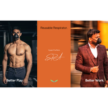 Load image into Gallery viewer, Vyaan HEPA Reusable Facemask - JOVAJOVA