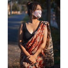 Load image into Gallery viewer, face masks Jova Flora Pink - JOVAJOVA-Fashion-Studio