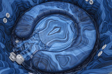 Load image into Gallery viewer, Bestway 60075 Lay-Z-Spa Santorini HydroJet Pro Hot Jacuzzi Spa, Dia 85" x Depth 31.5"