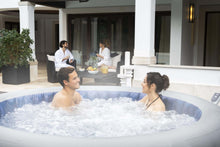 Load image into Gallery viewer, Bestway 60075 Lay-Z-Spa Santorini HydroJet Pro Hot Jacuzzi Spa, Dia 85" x Depth 31.5"