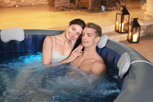 Load image into Gallery viewer, Bestway 60075 Lay-Z-Spa Santorini HydroJet Pro Hot Jacuzzi Spa, Dia 85" x Depth 31.5"