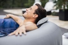 Load image into Gallery viewer, Bestway 60075 Lay-Z-Spa Santorini HydroJet Pro Hot Jacuzzi Spa, Dia 85" x Depth 31.5"