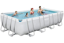 Load image into Gallery viewer, Bestway 56671 Portable Rectangular Swimming Pool16 ft. x 8 ft. x 4 ft.
