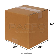 Load image into Gallery viewer, 5-ply Corrugated Box 24x24x24 Inches (10 Pcs)
