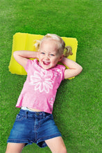 Load image into Gallery viewer, Bestway 67485 Flocked Air Travel Pillow, 15&quot; x 9.5&quot; x 3.5&quot;/38cm x 24cm x 9cm
