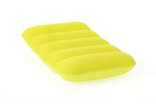 Load image into Gallery viewer, Bestway 67485 Flocked Air Travel Pillow, 15&quot; x 9.5&quot; x 3.5&quot;/38cm x 24cm x 9cm
