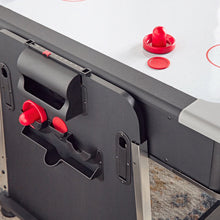 Load image into Gallery viewer, 4-in-1 Multi-Functional 7ft MDF Pool Billiard Table: Air Hockey, Table Tennis, and Dining Table
