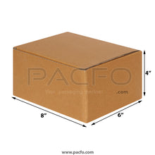 Load image into Gallery viewer, 3-ply Corrugated Box 8x6x4 Inches (10 Pcs)
