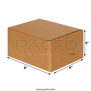 3-ply Corrugated Box 8x6x4 Inches (10 Pcs)