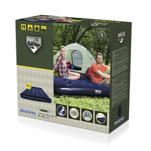 Load image into Gallery viewer, Bestway 67225 Airbed Full Builtin Foot Pump, 75&quot; x 54&quot; x 11&quot;/1.91m x 1.37m x 28cm
