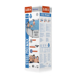 Bestway 56408 Above Ground Portable Swimming Pools 10FT X 2.49FT/3.05M X 76CM