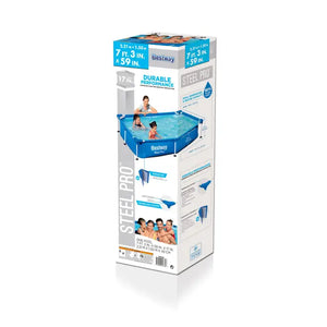 Bestway Steel Pro 7'3" X 59" X 17" Above Ground Pool