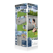 Load image into Gallery viewer, Bestway Power Steel Swim Vista Series II 18&#39; X 9&#39; X 48&quot; Above Ground Pool Set
