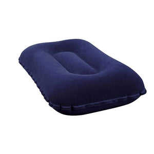 Bestway 67121 Flocked Air Camp Pillow, 16.5" x 10" x 4"/42cm x 26cm x 10cm