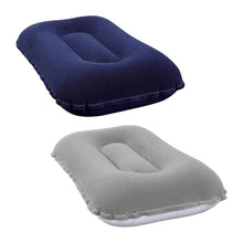 Load image into Gallery viewer, Bestway 67121 Flocked Air Camp Pillow, 16.5&quot; x 10&quot; x 4&quot;/42cm x 26cm x 10cm
