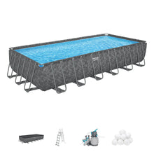 Load image into Gallery viewer, Bestway 561KJ APX 365 31&#39;4&quot; x 16&#39; x 52&quot;/9.56m x 4.88m x 1.32m Rectangular Pool Set
