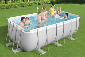 Bestway 56671 Portable Rectangular Swimming Pool16 ft. x 8 ft. x 4 ft.