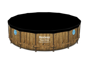 Bestway 56725 Power Steel Swim Vista Series Pool Set 16ft X 4ft