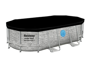 Bestway 56714 Portable Swimming Pool Size 14 ft x 8.2 ft x 3.3 ft