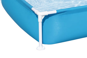 Bestway® 56217 My First Frame Pool Portable Above Ground Swimming Pool for Kids 4ft x 4ft x 1ft.