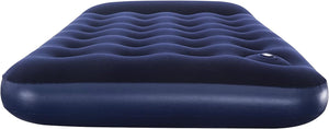Bestway 67001 74 x 39 x 8.5-inch Easy Inflate Flocked Twin Air Bed
