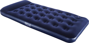 Bestway 67001 74 x 39 x 8.5-inch Easy Inflate Flocked Twin Air Bed
