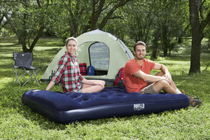 Bestway 67225 Airbed Full Builtin Foot Pump, 75" x 54" x 11"/1.91m x 1.37m x 28cm