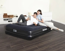 Load image into Gallery viewer, Bestway 67403 Tritech Airbed Queen Built-in AC pump, 80&quot; x 60&quot; x 18&quot;/2.03m x 1.52m x 46cm
