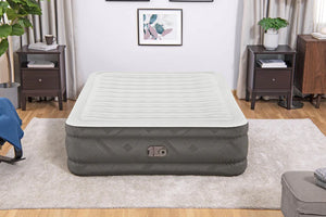 Bestway 69050 Fortech Airbed Queen Built-in AC pump, 80" x 60" x 18"/2.03m x 1.52m x 46cm