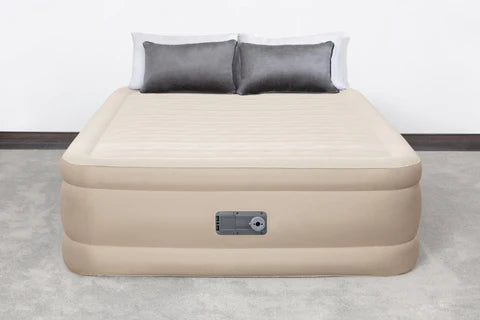 Bestway 69050 Fortech Airbed Queen Built-in AC pump, 80